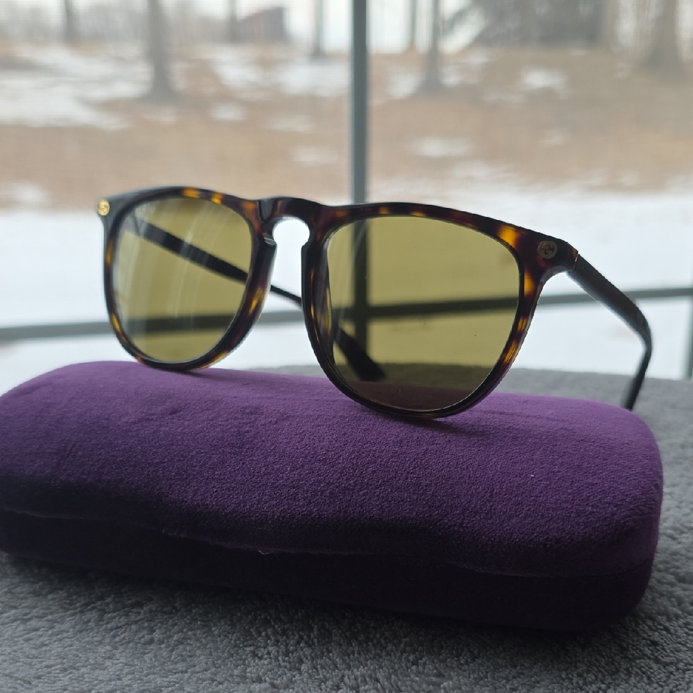 Gucci Tortoise Shell Sunglasses